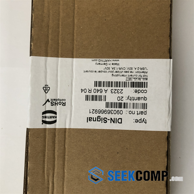 HARTING 09036966921 genuine in stock — real warehouse photo at seekcomp