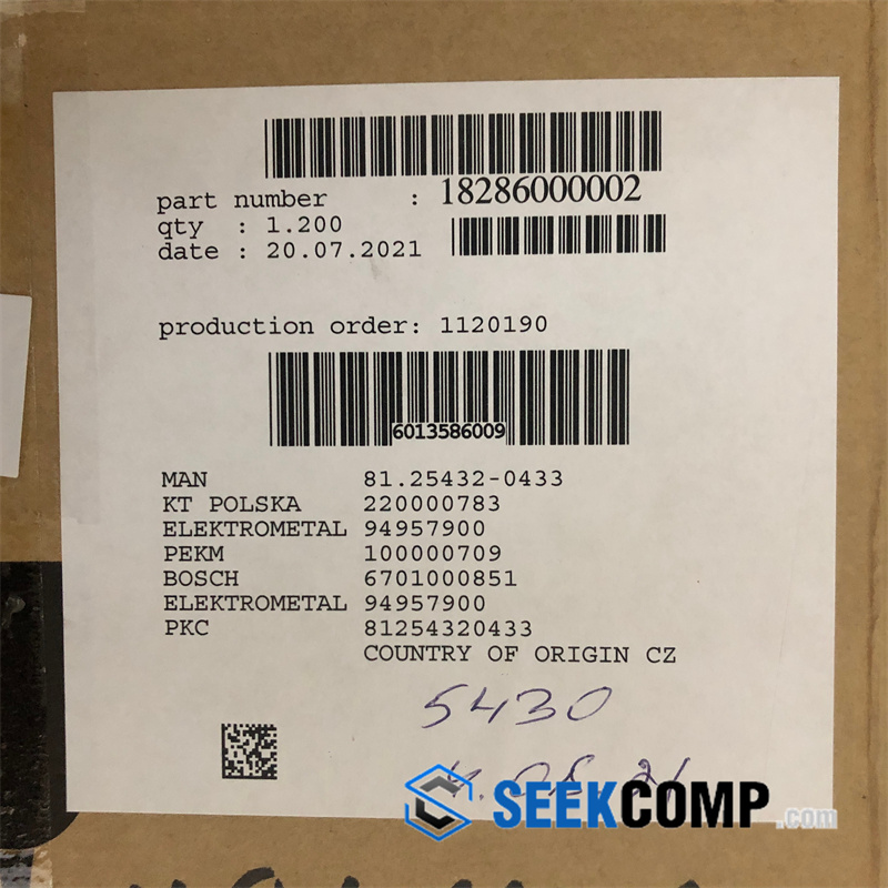 LEAR 18286000002 genuine in stock — real warehouse photo at seekcomp
