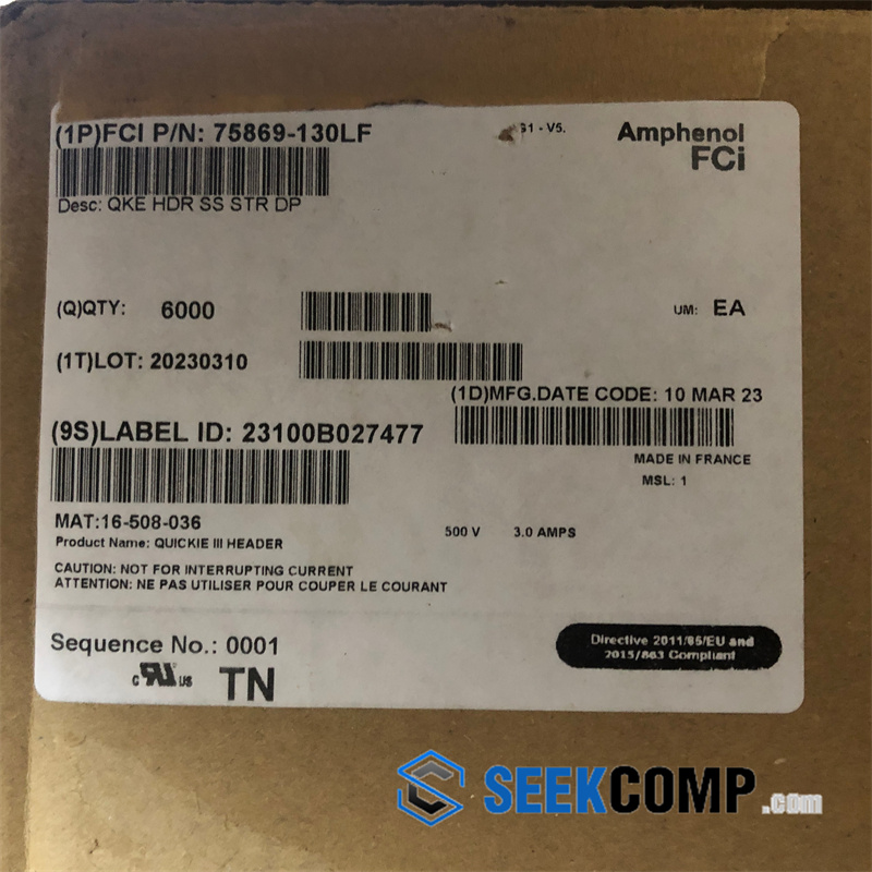 AMPHENOL 75869-130LF real product photo 6 — in stock at seekcomp