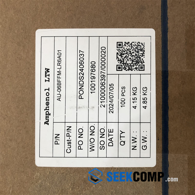 Amphenol LTW AU-06BFFM-LR6A01 real product photo 4 — in stock at seekcomp