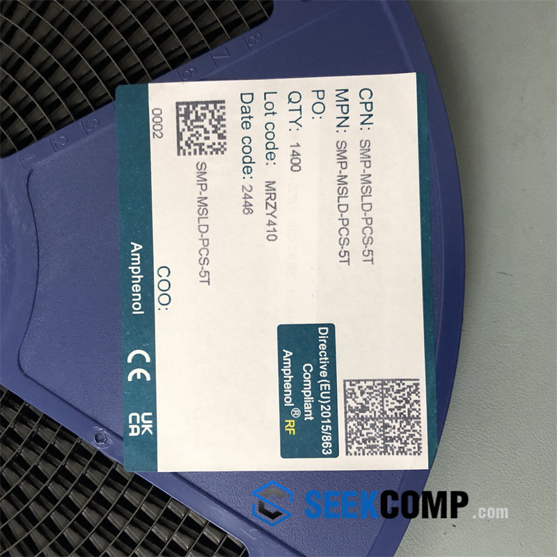 AMPHENOL SMP-MSLD-PCS-5T real product photo 2 — in stock at seekcomp