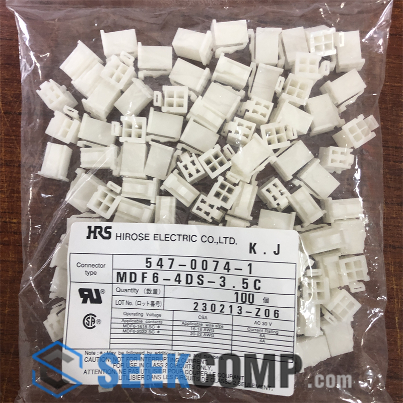 HRS MDF6-4DS-3.5C real product photo 2 — in stock at seekcomp