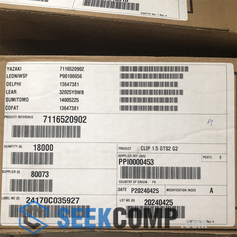 APTIV PPI0000453（13647381) genuine in stock — real warehouse photo at seekcomp